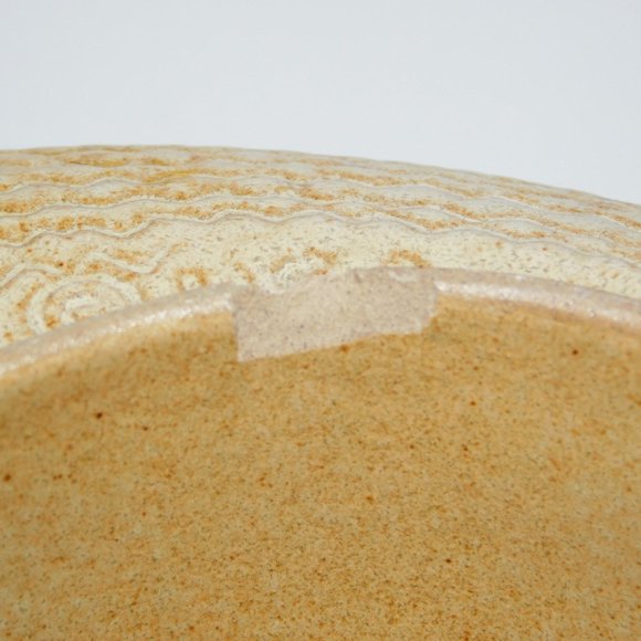 Vintage 60s Treasure Craft 12" Ceramic Farmer Pig Cookie Jar Tan Brown *READ - Picture 13 of 14